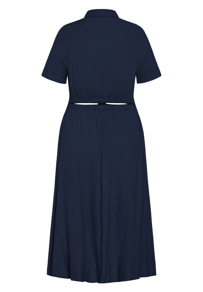 Malia Dress - navy, BLUE, alternate image number null