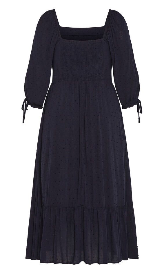 Ally Dress - navy, NAVY, alternate image number 4