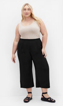 Brigitta Crop Pant - black