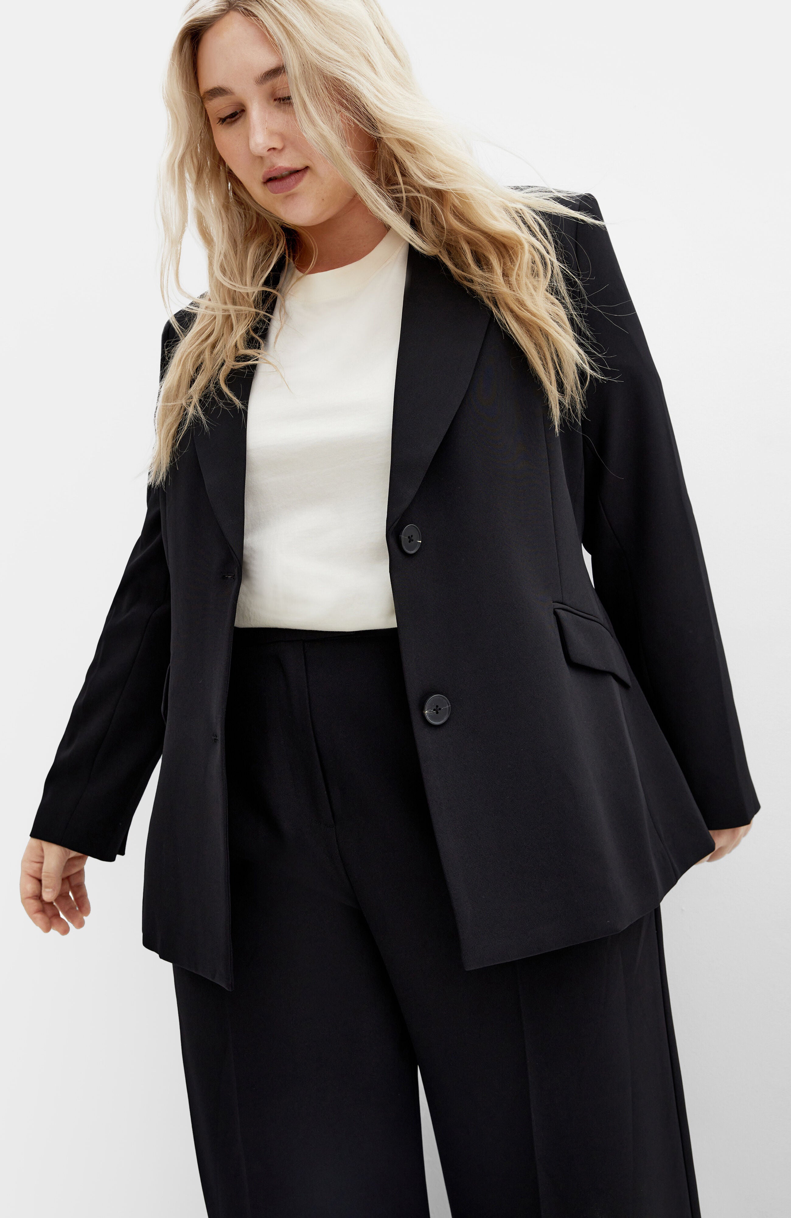 Yazmin Blazer, BLACK, hi-res image number 0