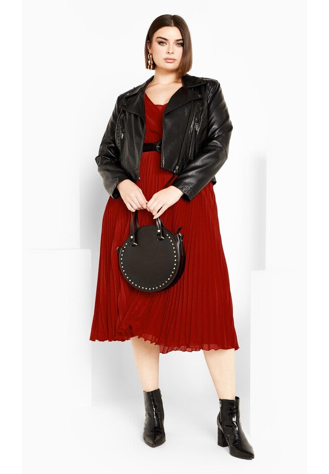 Precious Pleat Dress - sienna, SIENNA, on-hover image number null