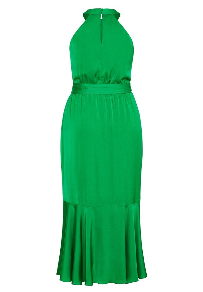 Adelina Maxi Dress - greenstone, GREEN, alternate image number null