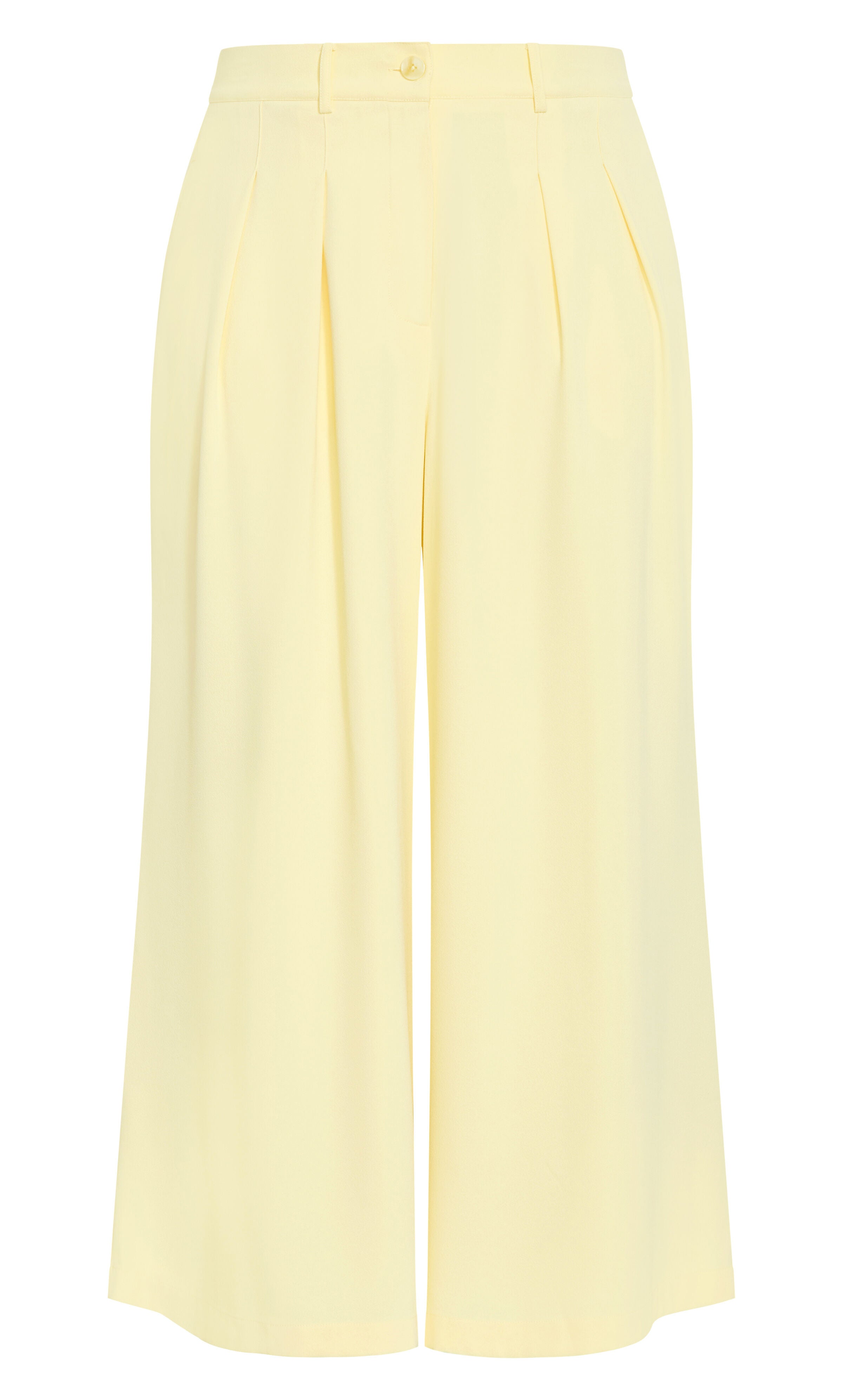 Abbie Fully Lined Wide Leg Pant, YELLOW, alternate image number 3