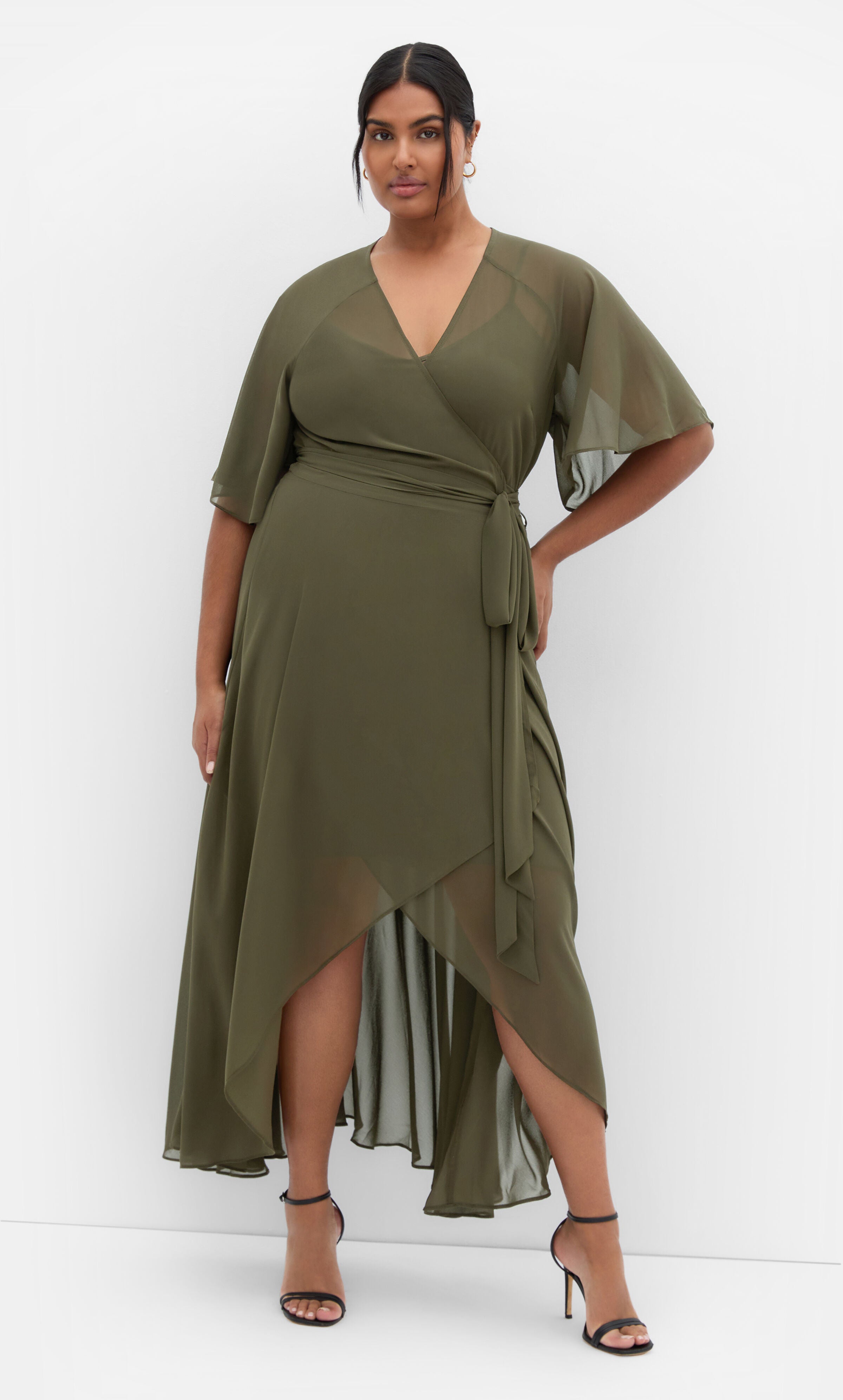 Lovers Lane Dress - forest green, GREEN, hi-res image number 0