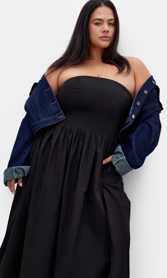 Alina Maxi Dress - black, BLACK, alternate image number 2