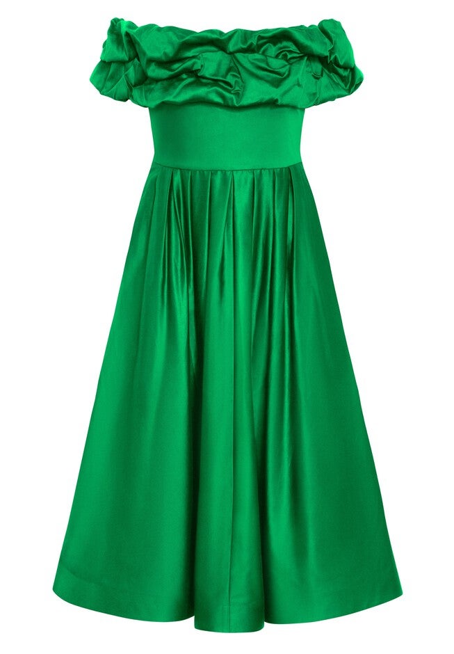 Mayah Dress - jellybean, GREEN, alternate image number null