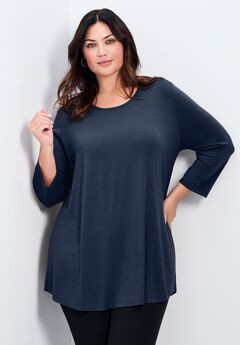 Sara Everyday Scoop Neck Tunic