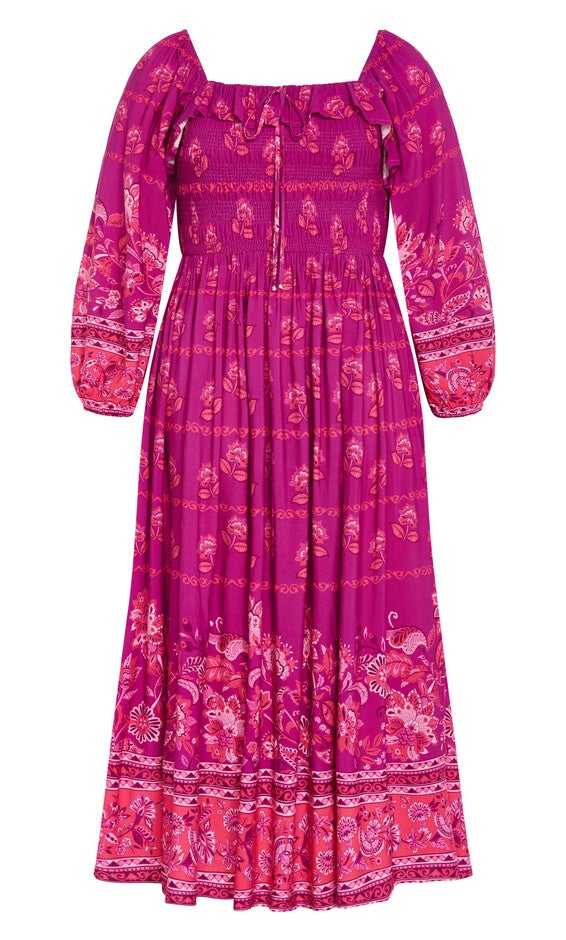 Estelle Maxi Dress - magenta, PURPLE, alternate image number null