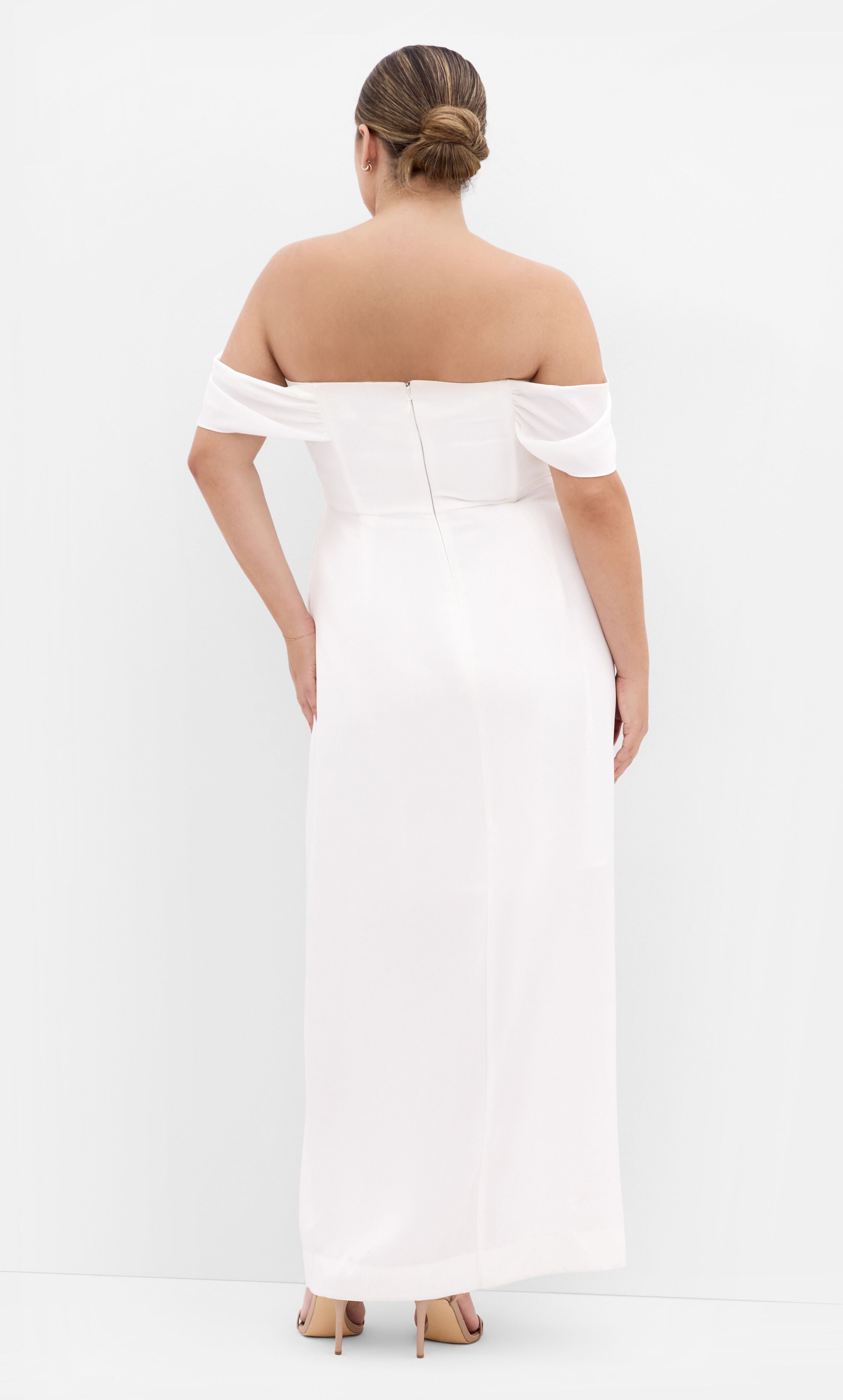 Forbidden Love Maxi Dress - ivory, WHITE, alternate image number 2