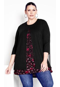 Ally Border Tunic