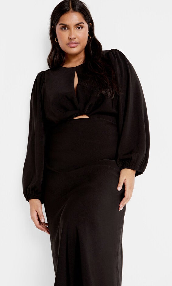 Ines Dress - black, BLACK, alternate image number 2