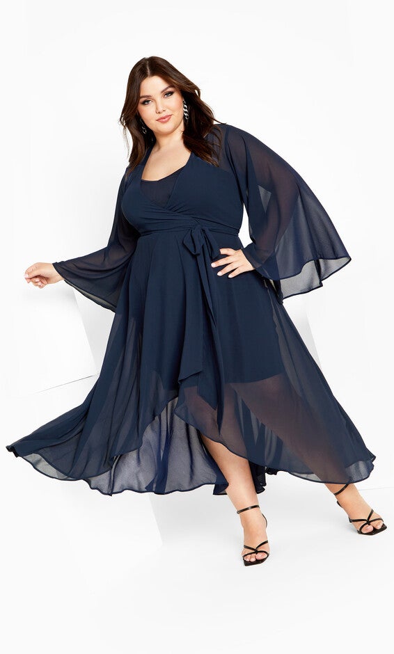 Fleetwood Maxi Dress - navy, TRUE, alternate image number 2