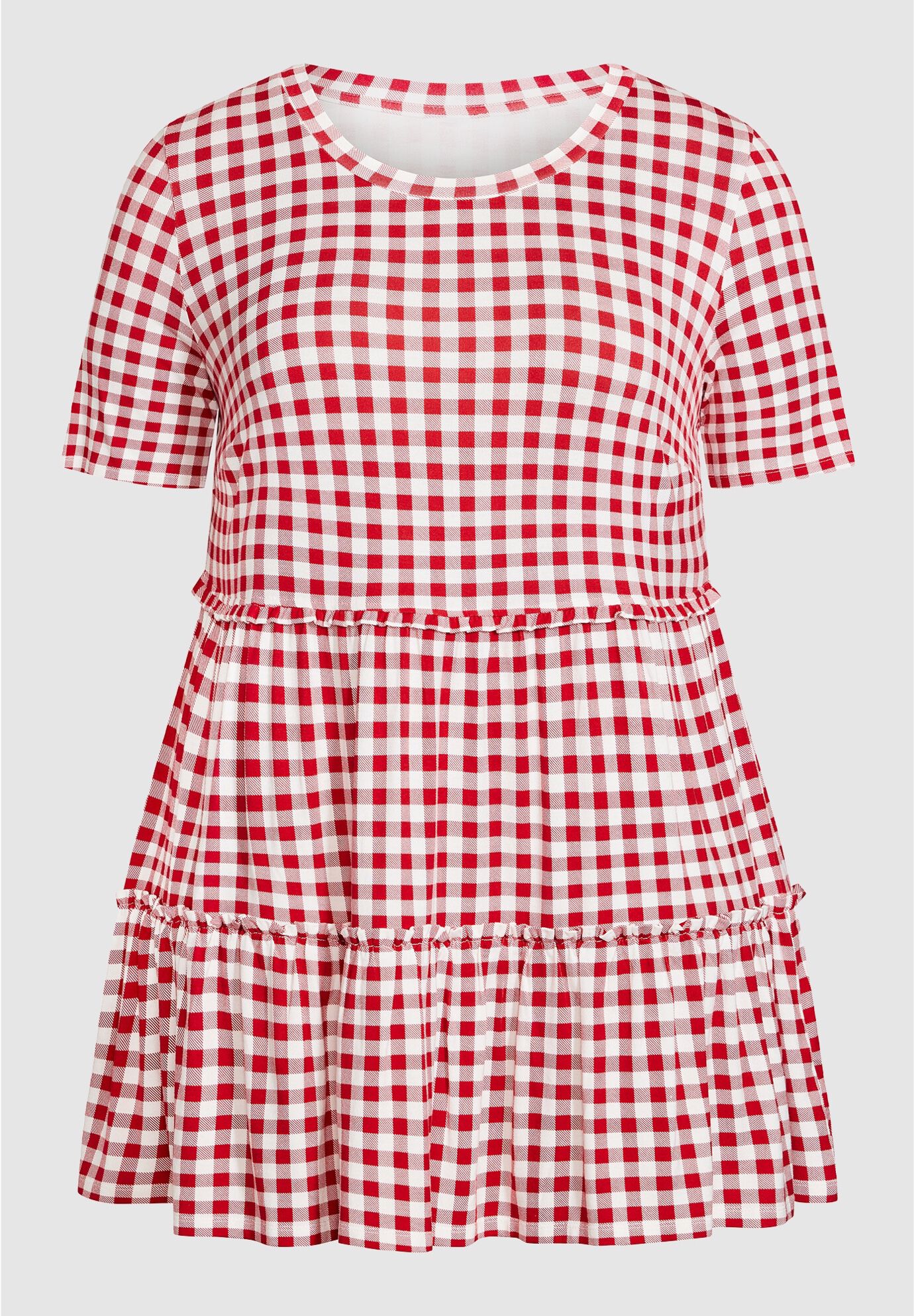 Gus Gingham Top Dia & Co