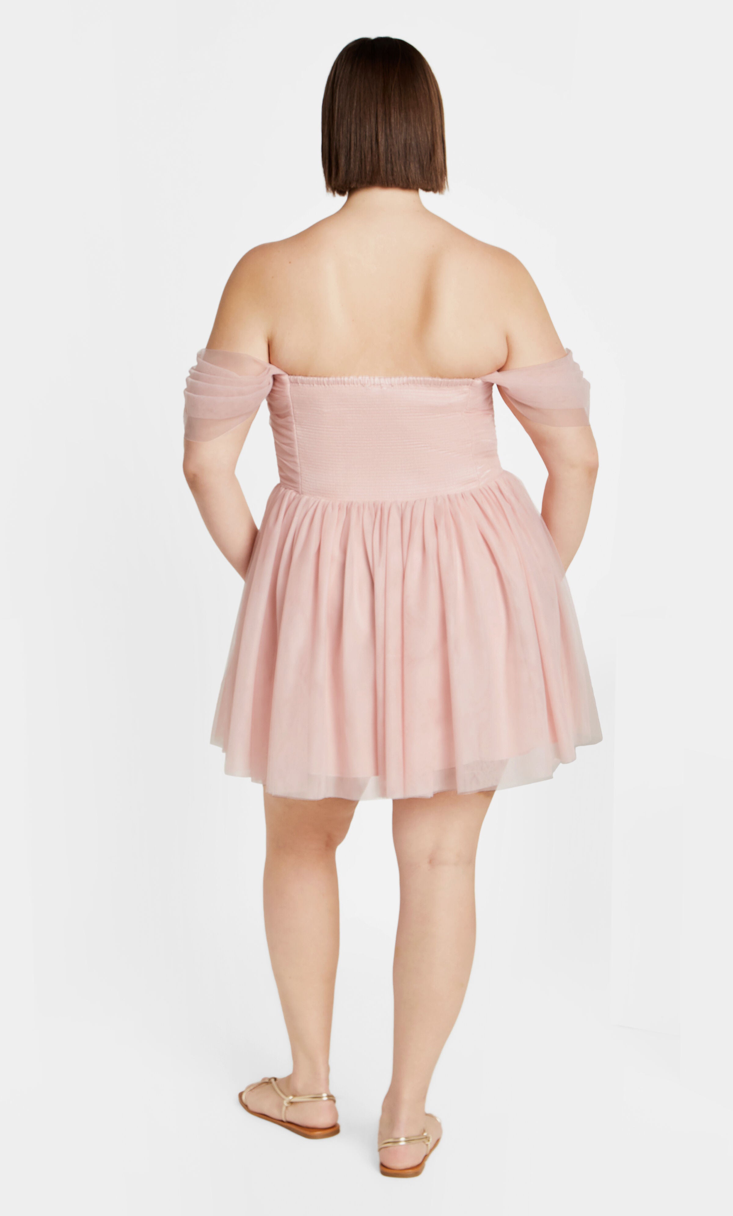 Lulu Dress - dusty pink, PINK, alternate image number 1