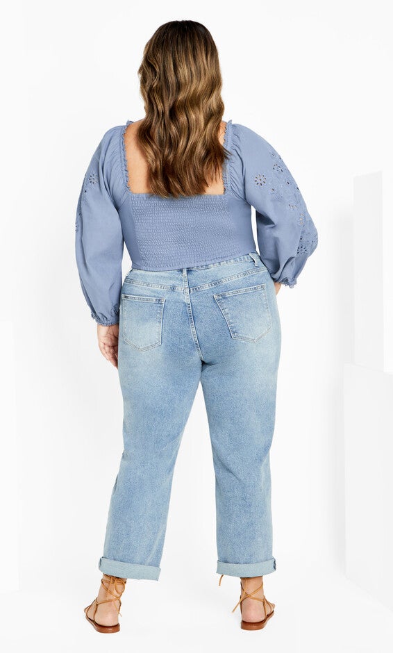 Willow Top - blue, BLUE, alternate image number null