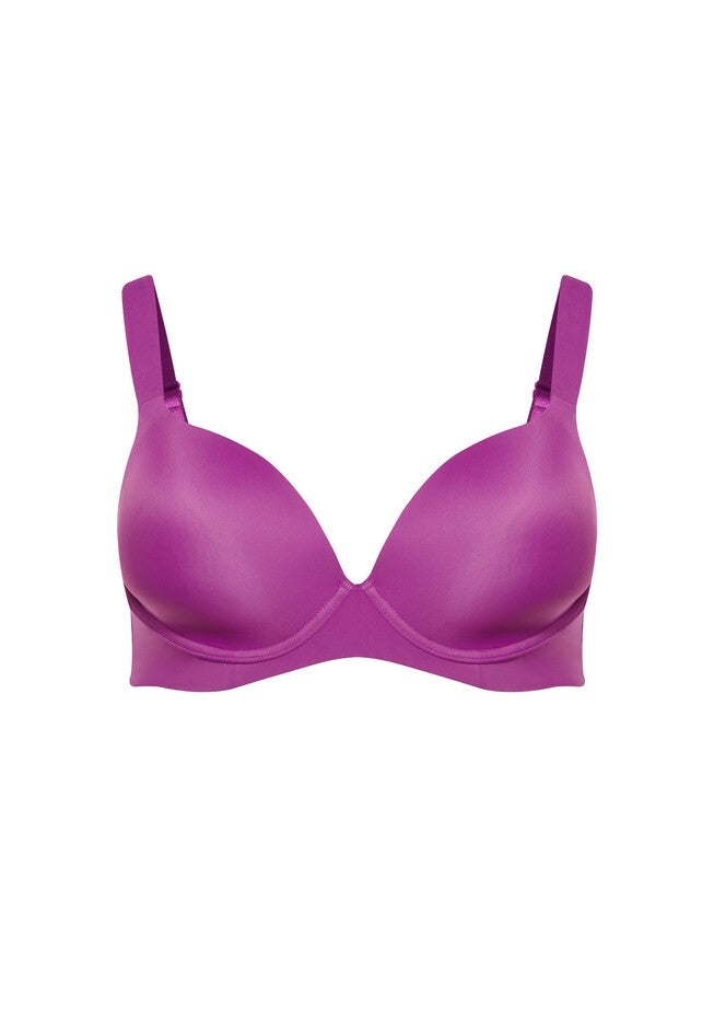 Fashion Plunge Bra, SPARKLING GRAPE, alternate image number null