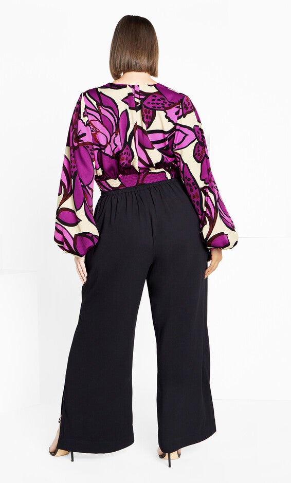 Fiesta Print Top - magenta, FIESTA, alternate image number 4