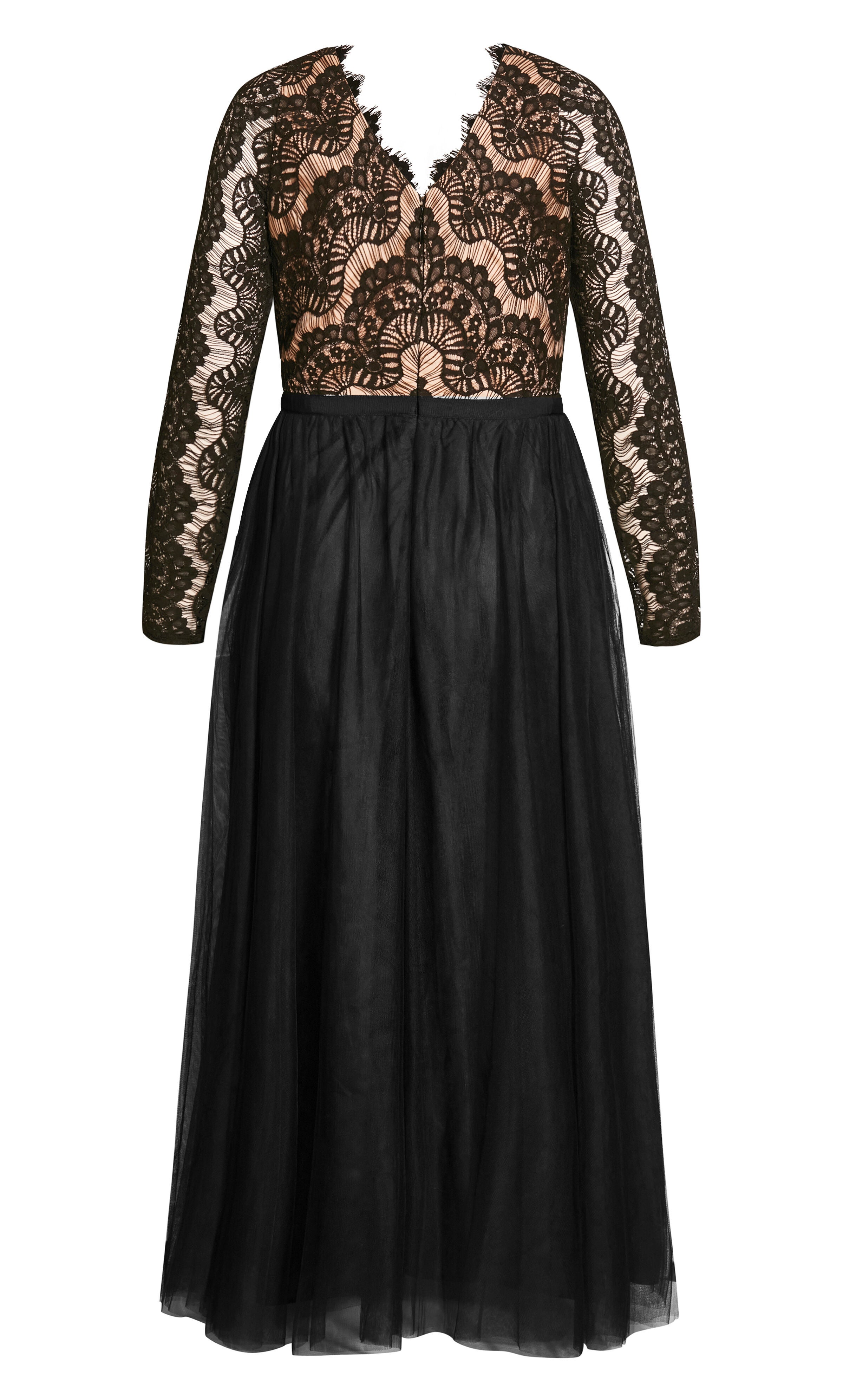 Rare Beauty Maxi Dress, BLACK, alternate image number 5