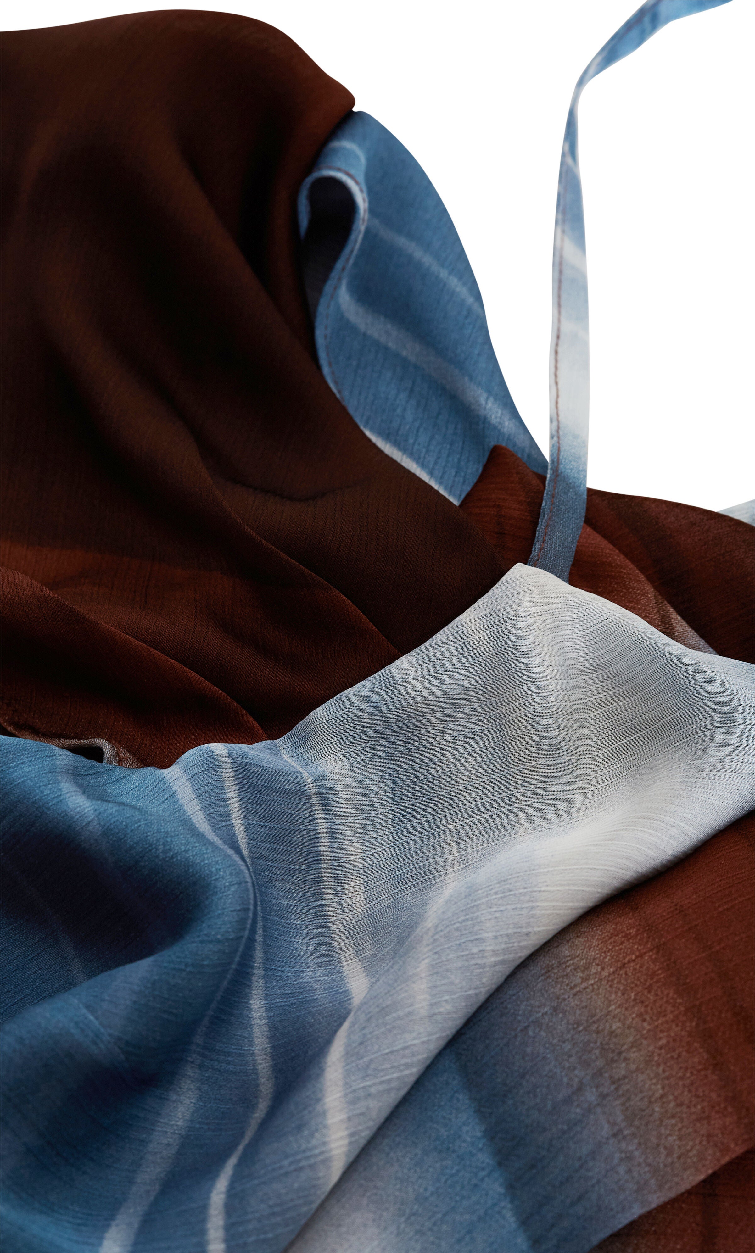 Levitate Print Maxi Dress- choc multi, BLUE, alternate image number 5