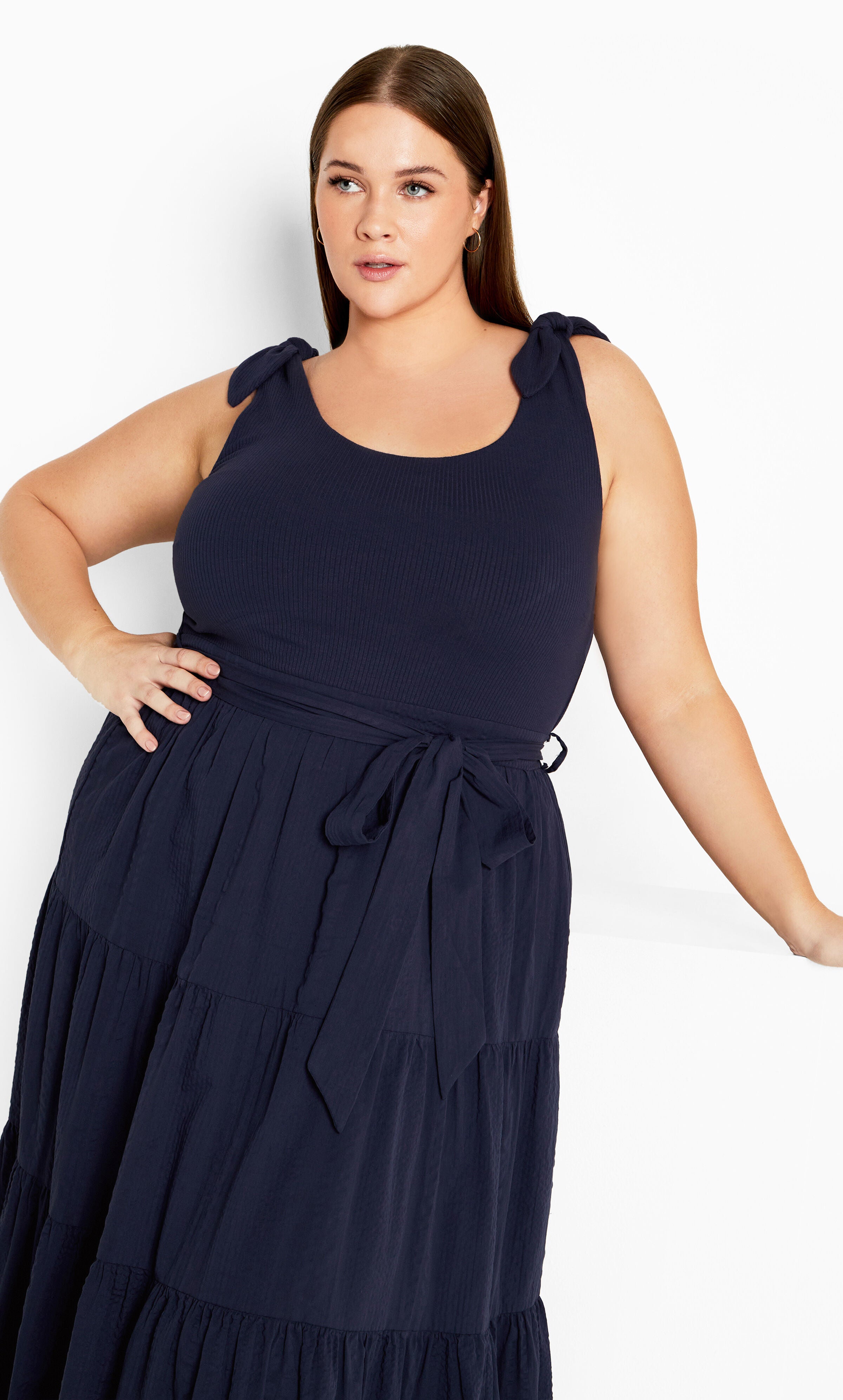 Hallie Dress, BLUE, alternate image number 2