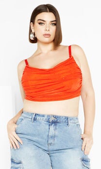 Kiera Top - tangerine