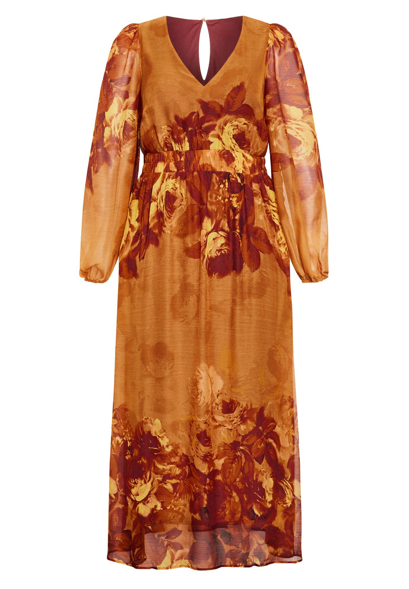 Neve Maxi Dress, BRONZE BLOOM, alternate image number 3