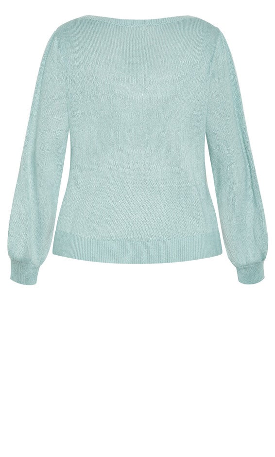 Isabelle Cardigan - ether, BLUE, alternate image number null