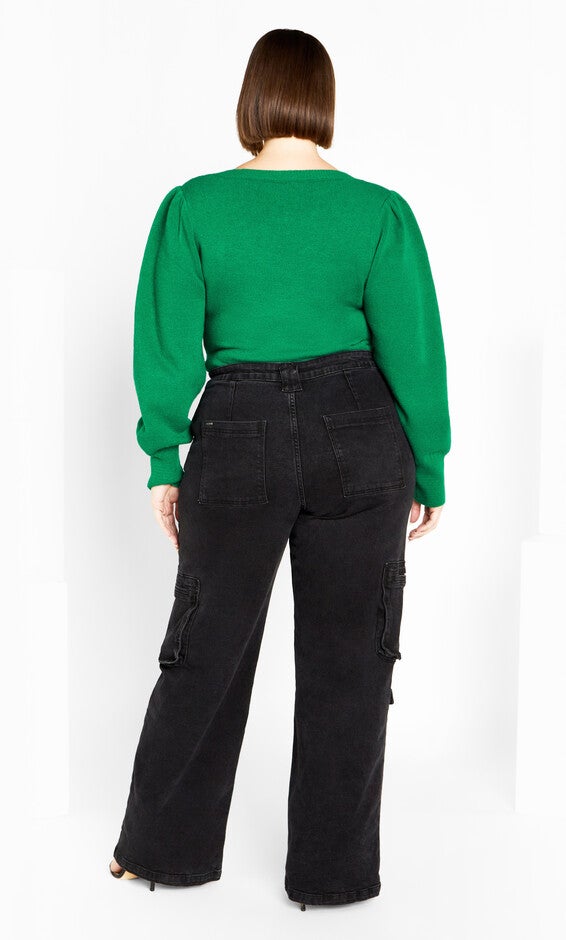 Maddie Jumper - greenstone, GREEN, alternate image number null