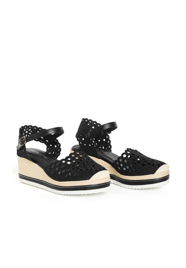 Tammy Wedge - black, BLACK, alternate image number null