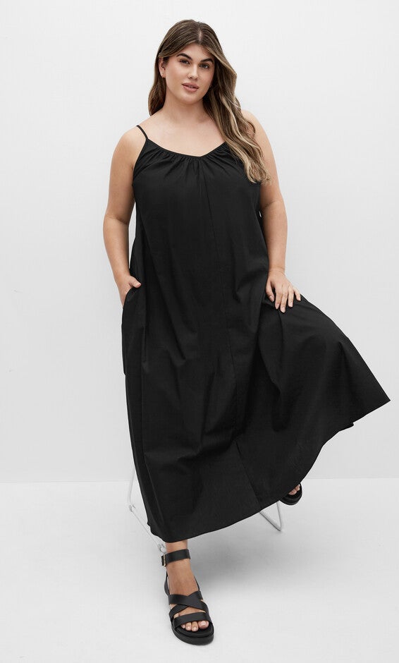 Maci Maxi Dress - black, BLACK, hi-res image number 0