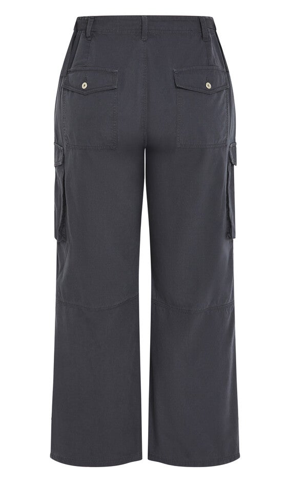 Mia Cargo Pant - steel washed, BLUE, alternate image number 5
