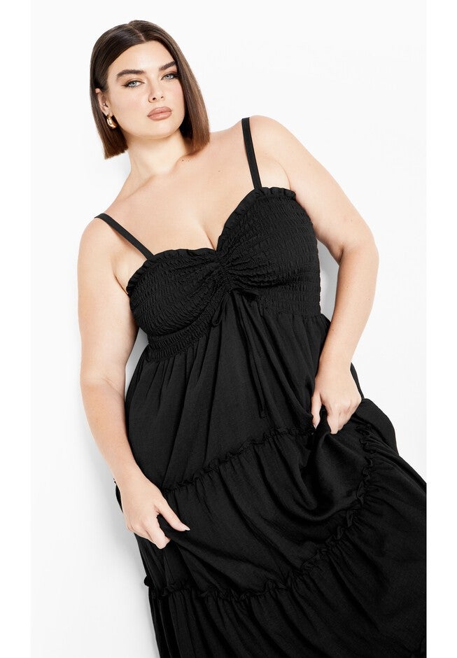 Alisa Maxi Dress - black, BLACK, alternate image number 2