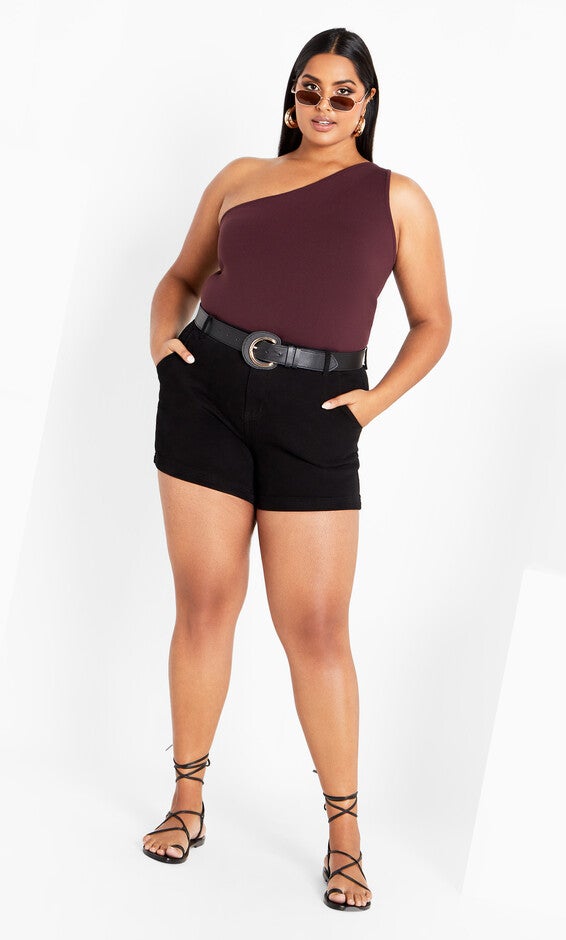 Louisa Top - fudge, FUDGE, alternate image number 1