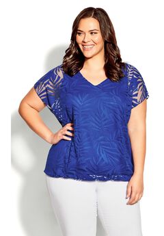 Elora Burnout Top