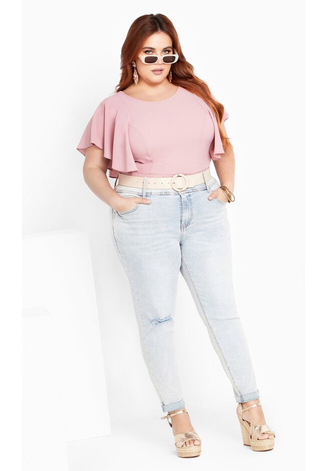 Romantic Mood Top - blush, PINK, on-hover image number 1
