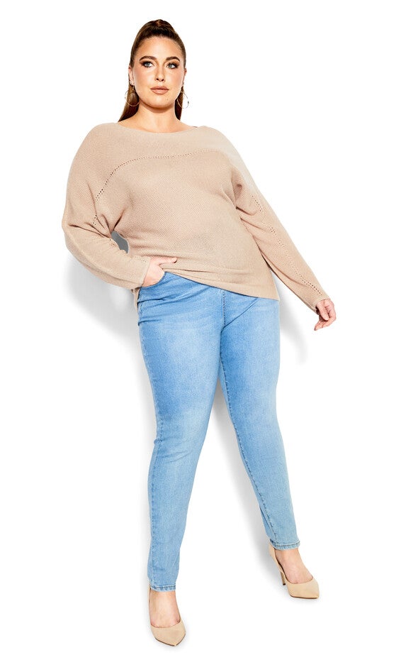 Romance Sweater - soft sand, BEIGE, alternate image number null