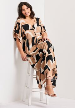 Ivy Tiered Button Front Dress