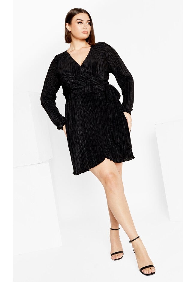 Macie Dress - black, BLACK, on-hover image number null
