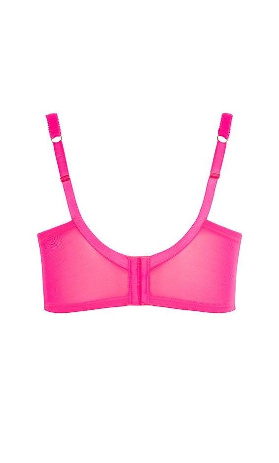 Lara Underwire Bra - hot pink, PINK, alternate image number null