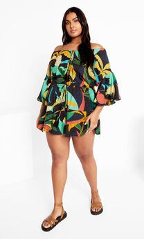 Harlow Playsuit - black