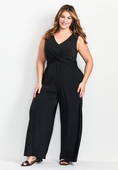 Audrey Twist Front Jumpsuit