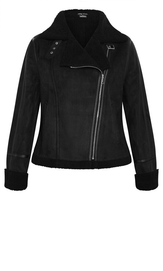 Sherpa Hunter Jacket - black, BLACK, alternate image number 4