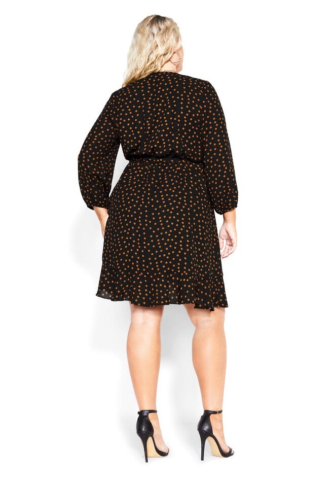 Amber Frill Dress - amber, BLACK, alternate image number null