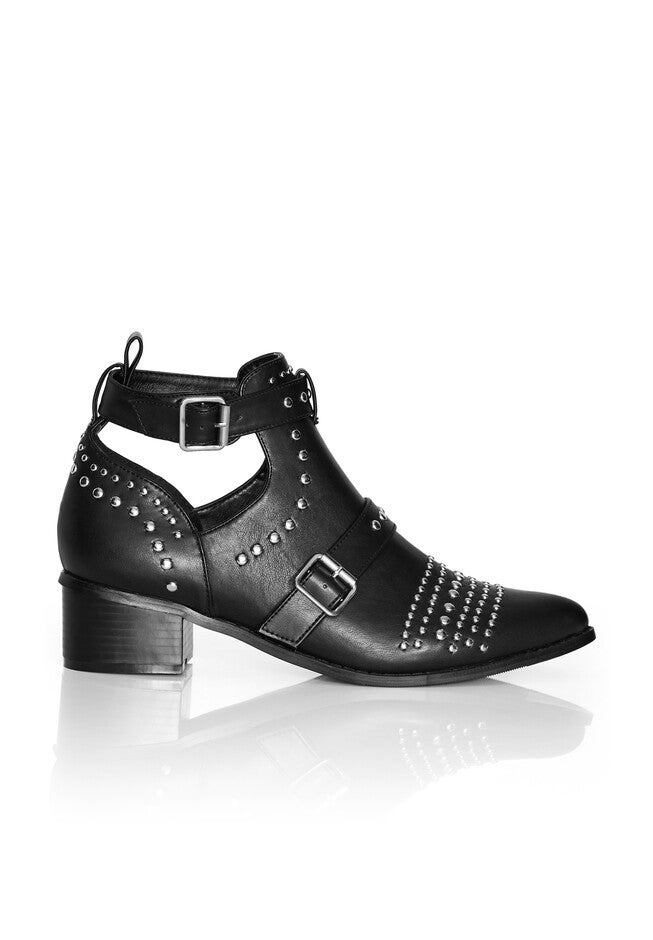 WIDE FIT Cristi Ankle Boot - black, BLACK, on-hover image number 1
