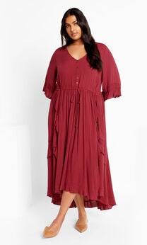 Cadence Dress - shiraz