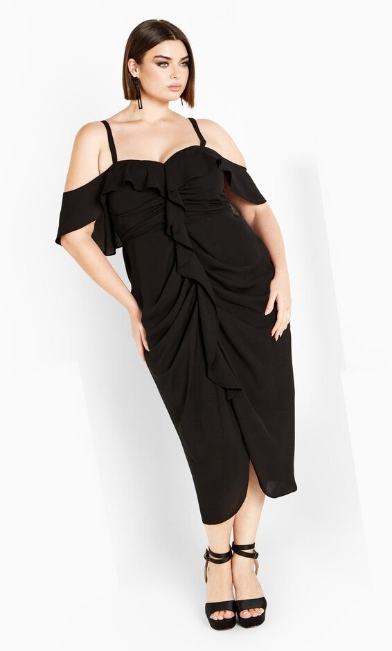 Va Va Voom Dress - black, BLACK, alternate image number 3