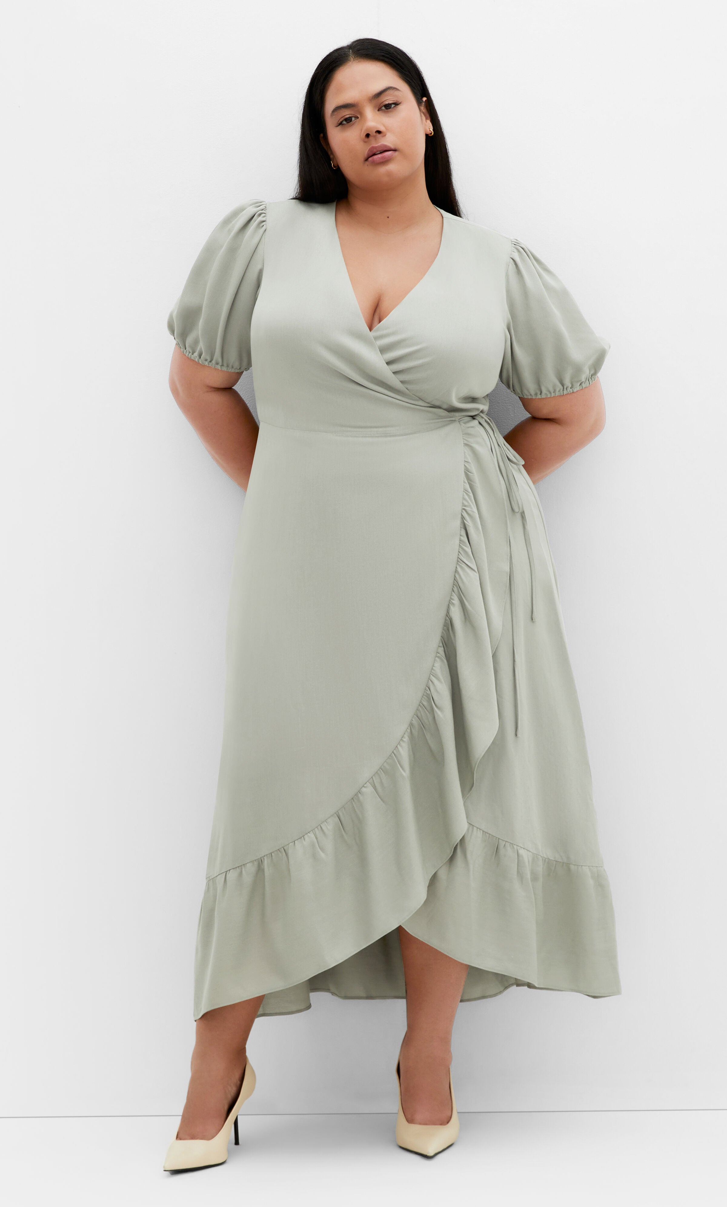 Sarina Dress - green, GREEN, hi-res image number 0
