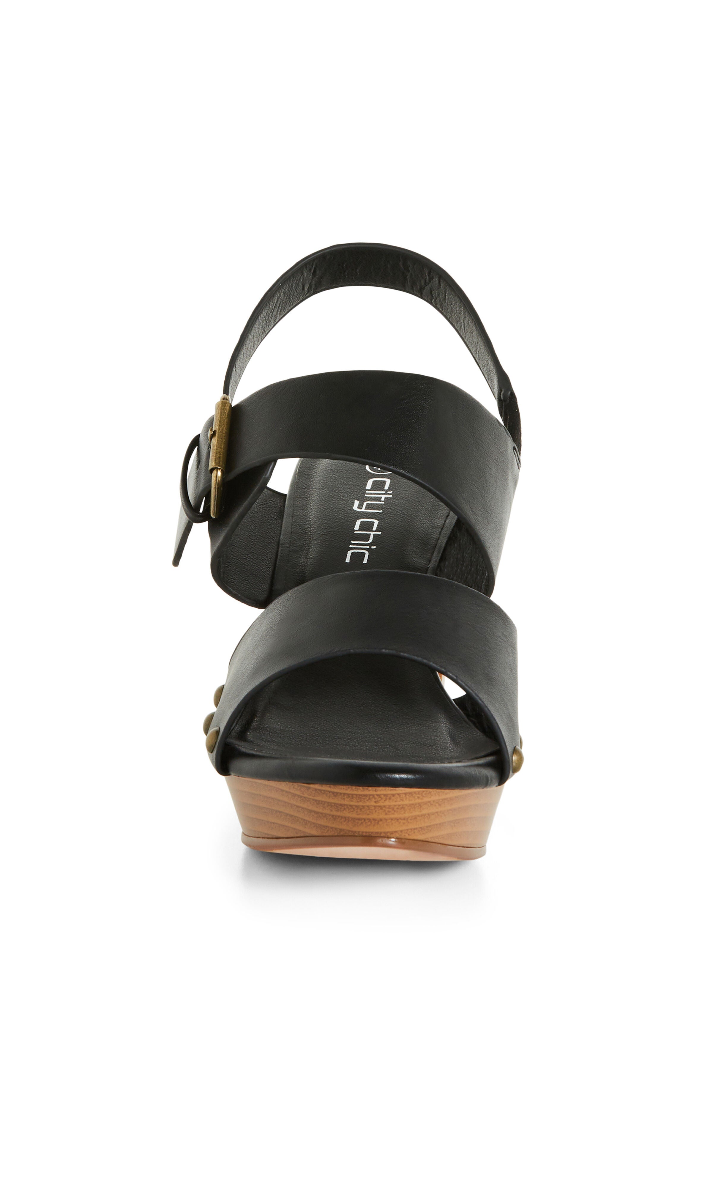 WIDE FIT Izzy Platform Heel - black, BLACK, alternate image number 4