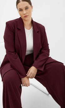 Galactic Ponte Blazer - dark cherry