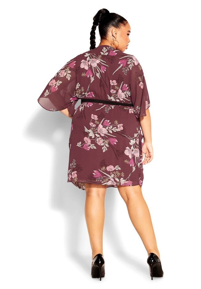 Lila Dress - oxblood, RED, on-hover image number 1